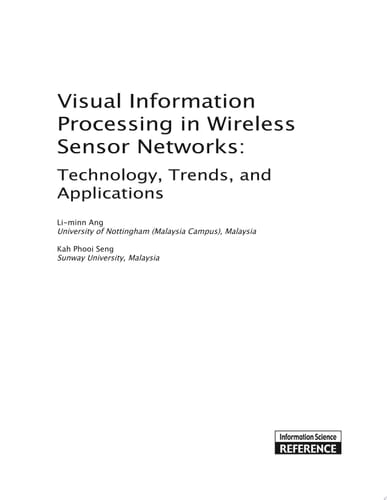 Visual Information Processing in Wireless Sensor Networks