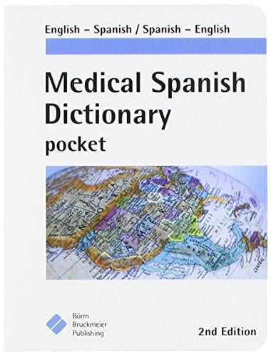 Medical Spanish Dictionary Pocket, 10 Pack