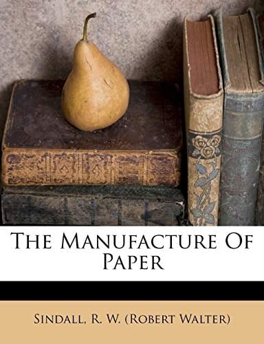 The manufacture of paper