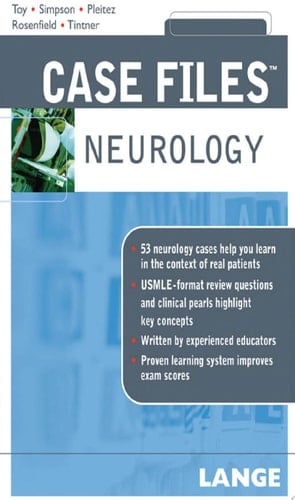 Case Files Neurology Case Files Neurology
