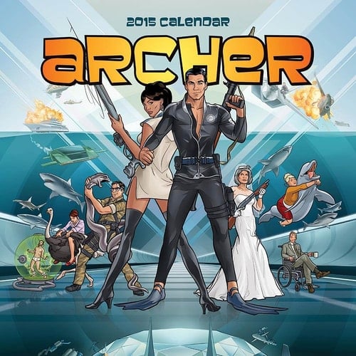 Archer 2015 Wall Calendar