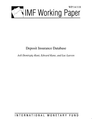 Deposit Insurance Database