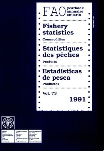FAO Yearbook:Fishery Statistics Commodities Stats