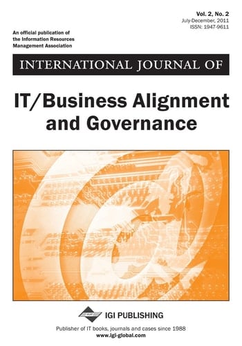 International Journal of It/Business Alignment and Governance, Issue 1