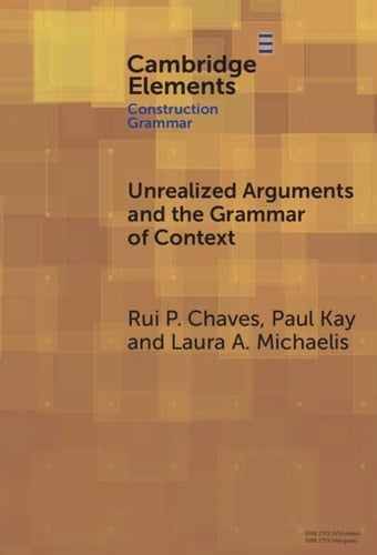 Unrealized Arguments and the Grammar of Context