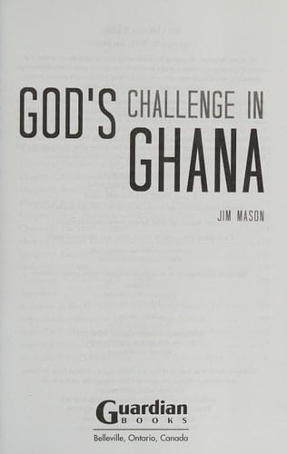 God's Challenge in Ghana