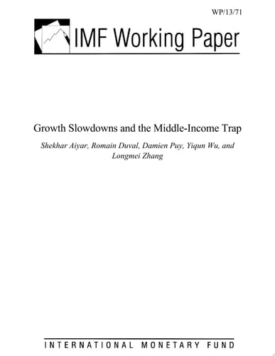 Growth Slowdowns and the Middle-Income Trap