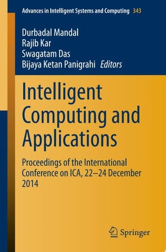 Intelligent Computing and Applications