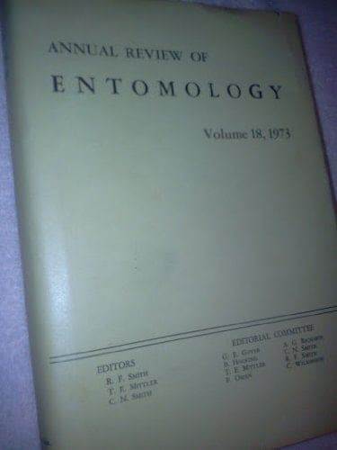 Annual Review of Entomology