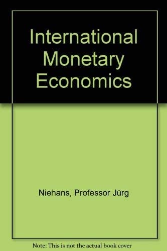 International Monetary Economics