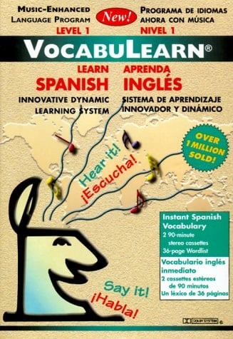 Vocabulearn : Learn Spanish Level 1/Aprenda Ingles Nivel 1: Innovative Dynamic Learning System/Sistema De Aprendizaje Innovador Y Dinamico (English and Spanish Edition)
