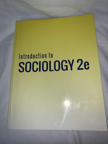 Introduction to Sociology 2e