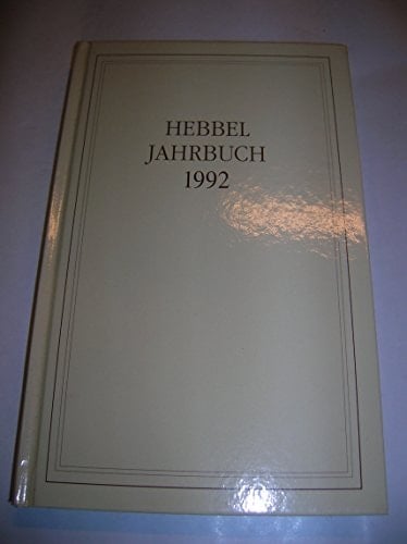Hebbel-Jahrbuch 1992