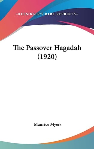 The Passover Hagadah (1920)