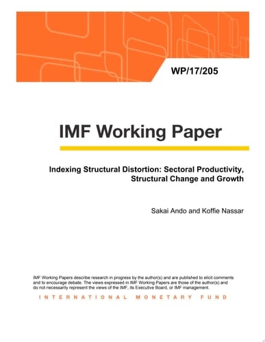 Indexing Structural Distortion: Sectoral Productivity, Structural Change and Growth
