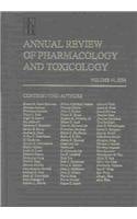Annual Review of Pharmacology and Toxicology