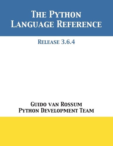 The Python Language Reference Release 3.6.4