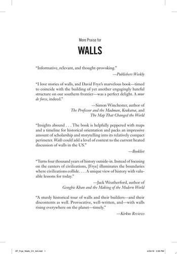 Walls A History of Civilization in Blood and Brick