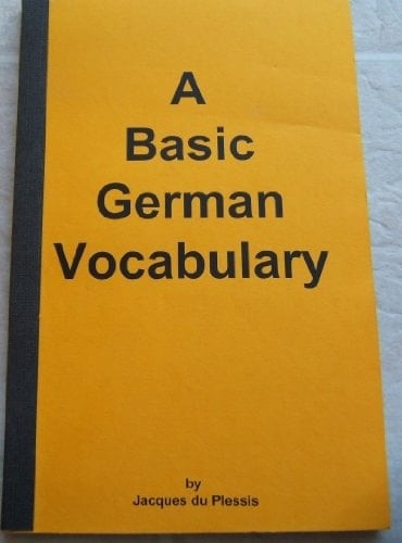 A Basic German Vocabulary