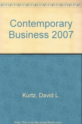 Contemporary Business 2007
