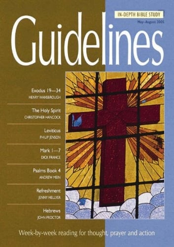 Guidelines May - August 2005 In-depth Bible Study