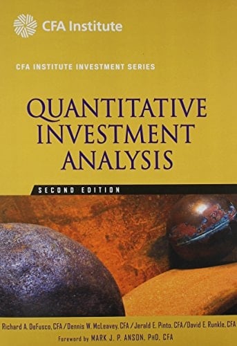 Quantitative Investment Analysis 2E (Cfa) and Student Workbook Set