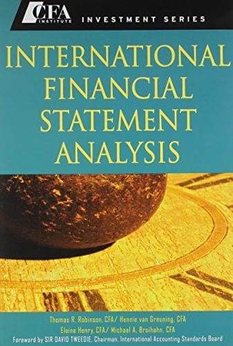 International Financial Statement Analysis (Cfa) with Student Workbook Set