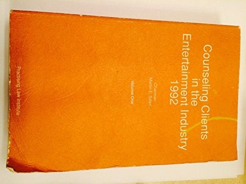 Counselling Clients in the Entertainment Industry Library, 1981