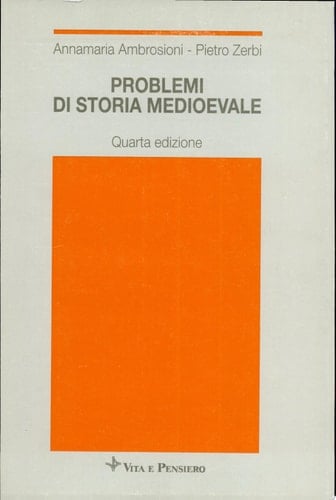 Problemi di storia medioevale