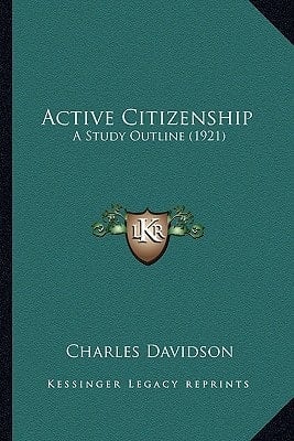 Active Citizenship: A Study Outline (1921)