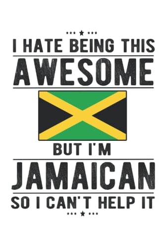 Jamaica Flag Lined Notebook: Born Jamaican Journal 120 Pages for People with Jamaican Roots