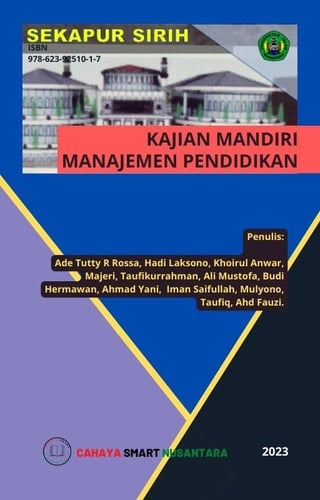 Sekapur sirih kajian mandiri manajemen pendidikan