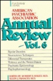 American Psychiatric Association Annual Review