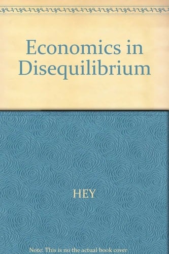 Economics in Disequilibrium