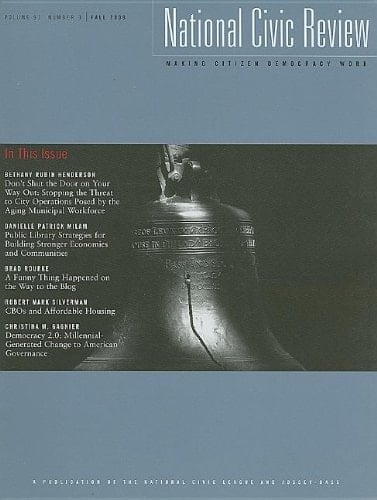 National Civic Review, No. 3, Fall 2008