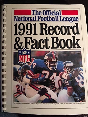 Official 1991 National Football L