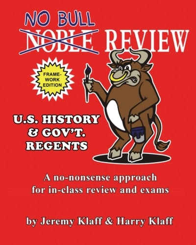 No Bull Review - US History and Government Regents: Framework Edition