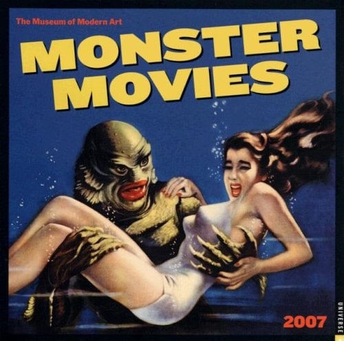 Monster Movies 2007 Wall Calendar