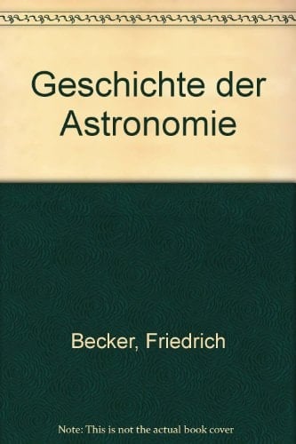 Geschichte der Astronomie