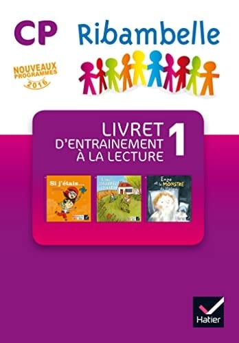 Ribambelle CP : livret d'entraînement à la lecture 1