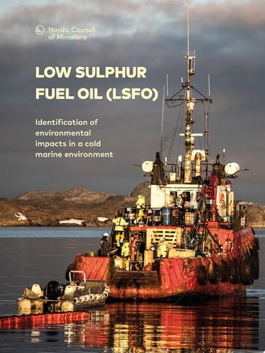 Low Sulphur Fuel Oil (LSFO) Identification of environmental impacts in a cold marine environment