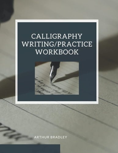 Calligraphy writing/practice workbook