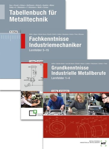 Paket Der Industriemechaniker Lernfelder 1-15 + Tabellenbuch