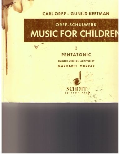 Music for Children Volume 1: Pentatonic