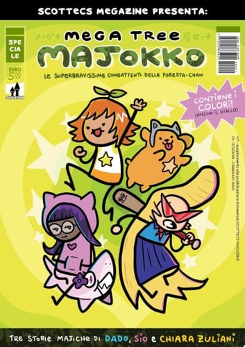 Mega Tree Majokko Scottecs Megazine speciale a colori