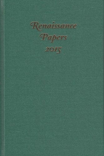 Renaissance Papers 2015