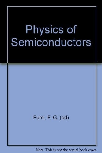 Physics of Semiconductors