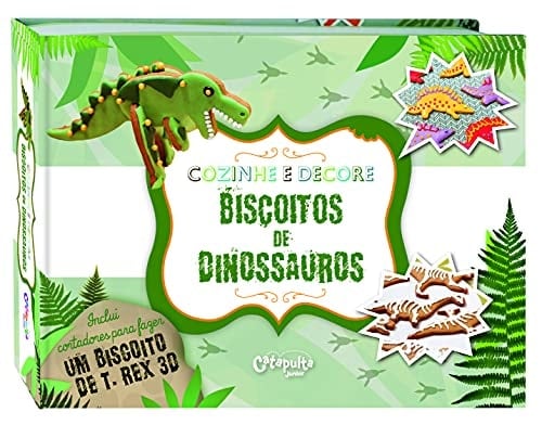 Biscoitos de dinossauros