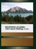 Beginning Algebra with Critical Thinking