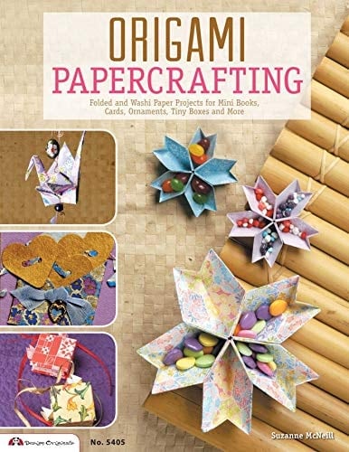 Origami Papercrafting Folded and Washi Paper Projects for Mini Books, Cards, Ornaments, Tiny Boxes and More
